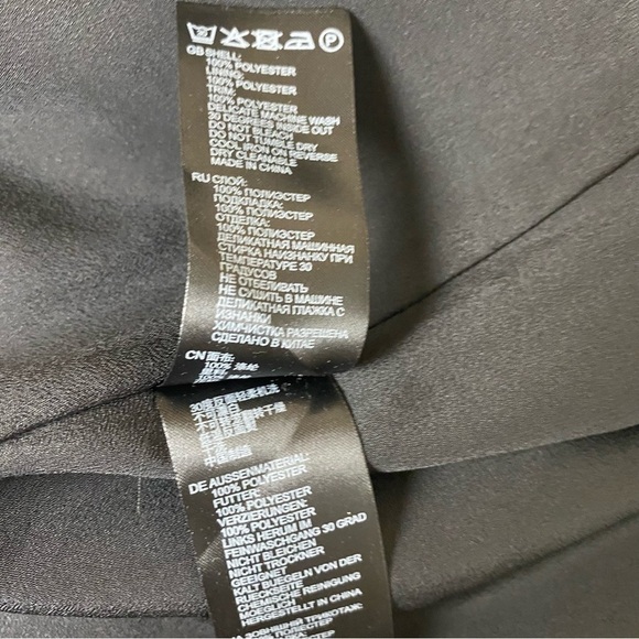 Reiss Louise Ditsy Floral Flared Woven Mini Dress Net Trim Multi Color.Sz 6. - Picture 10 of 12